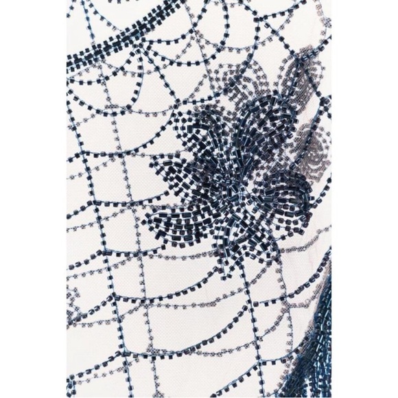 ZARA CAPE WITH BEADED EMBROIDERY - Picture 5 of 6